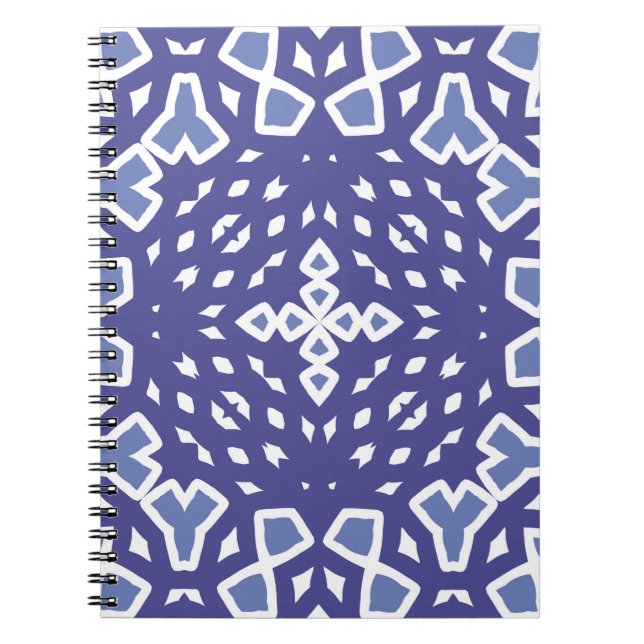 Caderno Espiral Antiguamente cerâmica azulejo portuguesa. Design o (Frente)