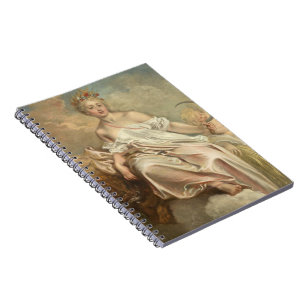 Caderno Espiral Antoine Watteau Ceres (Summer) c1717-1718