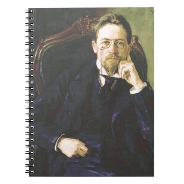 Caderno Espiral Anton Chekhov 1898 (Frente)