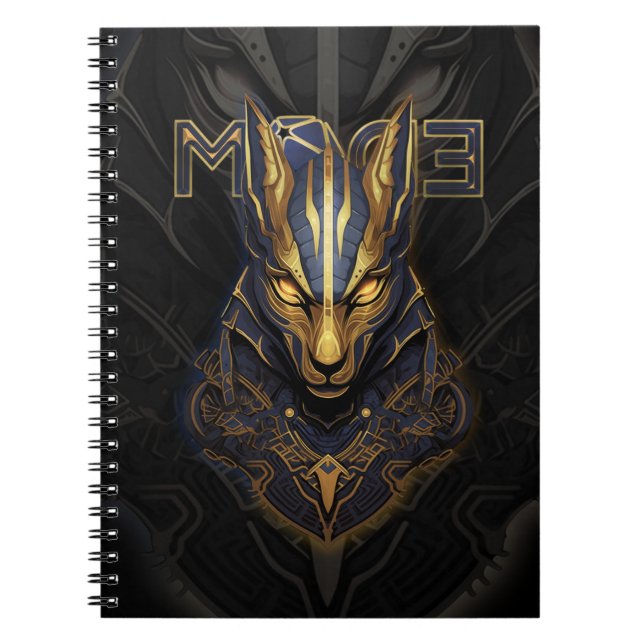 Caderno Espiral Anubis (Frente)