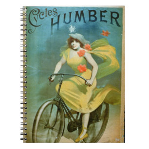 Caderno Espiral Anunciar para "Humber dá um ciclo" (o litho da