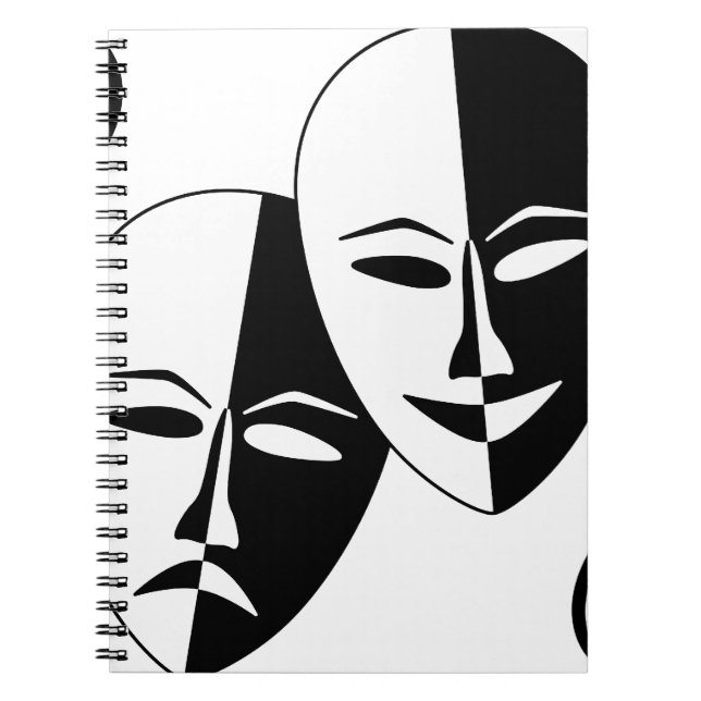 Caderno Espiral Ao teatro! (Frente)