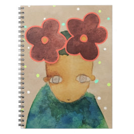 Caderno Espiral Apaixonado pelas flores