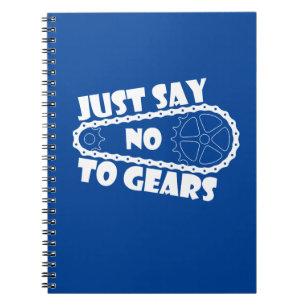 Caderno Espiral Apenas Diga Não A Gears