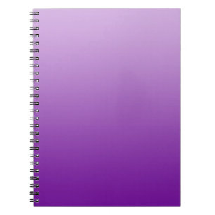 Caderno Espiral APENAS gradientes de COR - roxo