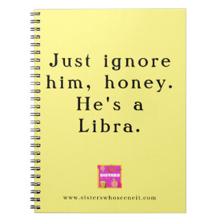 Caderno Espiral Apenas Ignore-O As Irmãs Do Notebook Que O Cena