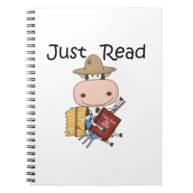 Caderno Espiral Apenas Leia (Frente)