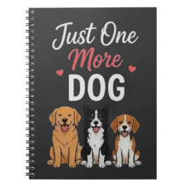 Caderno Espiral Apenas Mais Um Cachorro Design Divertido para Aman
