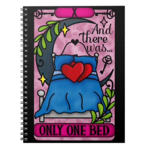 Caderno Espiral Apenas um notebook Bed Romance Tarot
