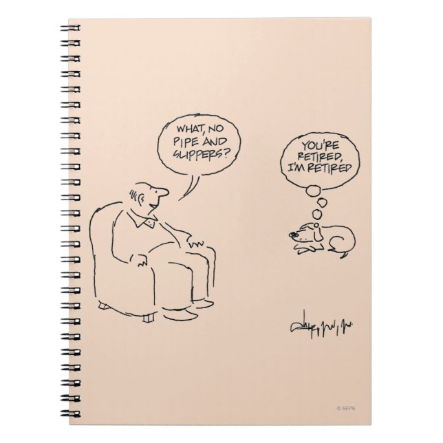 Caderno Espiral Aposentado (Frente)