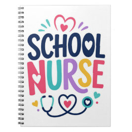 Caderno Espiral Apreciação da Enfermeira Escolar