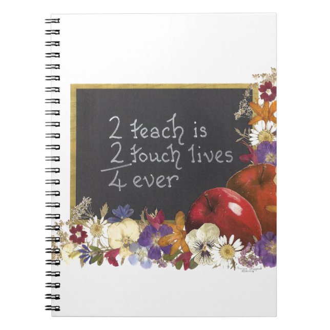 Caderno Espiral Apreciação do professor (Frente)