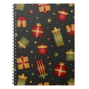 Caderno Espiral Apresenta o padrão