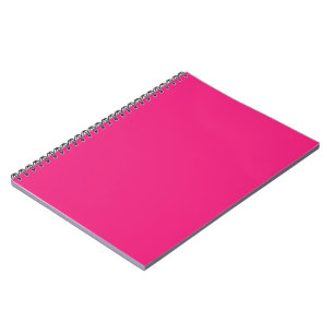 Caderno Espiral Aprimore seu Design com fundo rosa