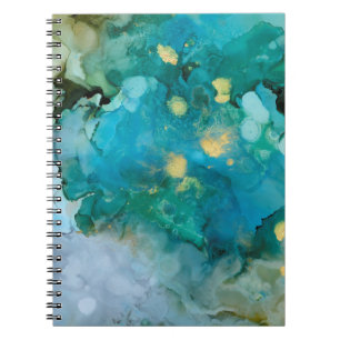 Caderno Espiral Aqua Brume I