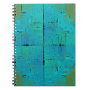 Caderno Espiral Aqua Resonance