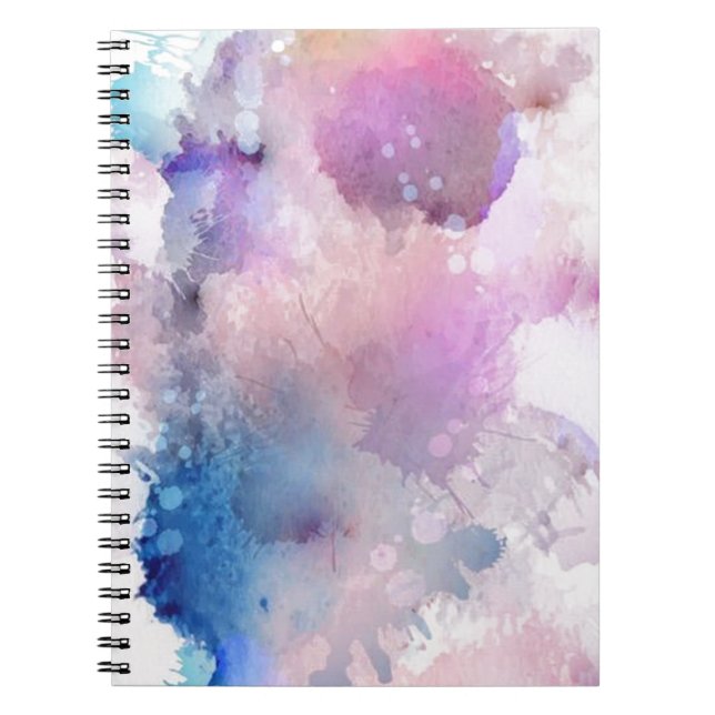 Caderno Espiral Aquarela (Frente)