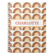 Aquarela Boho Pastel Fofo Garotinha Arco-íris