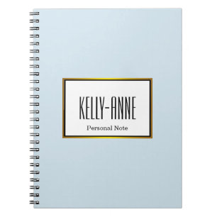 Caderno Espiral Aquarela Chic Pastel Personalizada Elegante