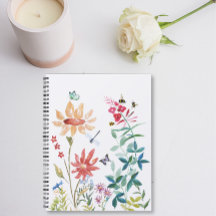 Aquarela Flores Silvestres