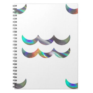Caderno Espiral Aquário holograma