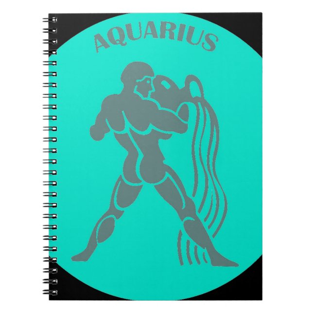 Caderno Espiral Aquarius Notebook (Frente)