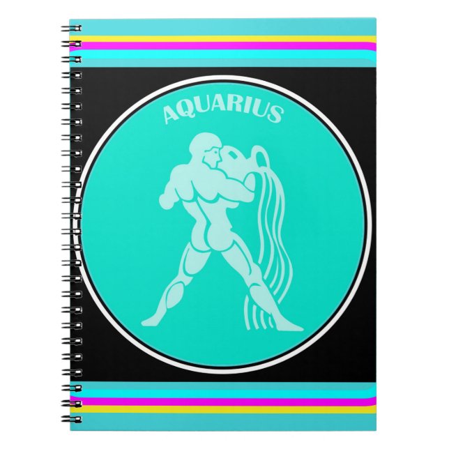 Caderno Espiral Aquarius Notebook (Frente)
