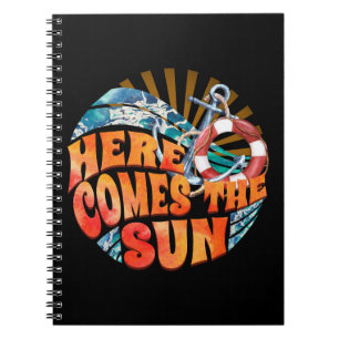 Caderno Espiral Aqui Vem O Sol