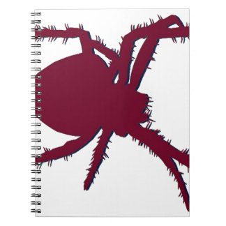 Caderno Espiral Aranha