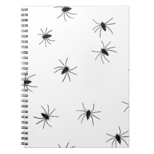 Caderno Espiral aranhas