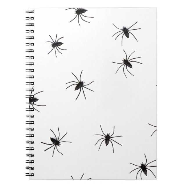 Caderno Espiral aranhas (Frente)