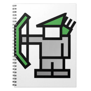 Caderno Espiral Archer em Verde