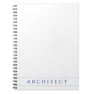 Caderno Espiral ARCHITECT 6.5x8.75 / Azul Marinho