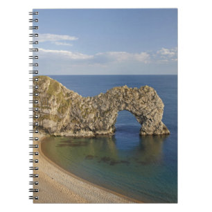 Caderno Espiral Arco da Durdle Door, Patrimônio Mundial Costa Jurá