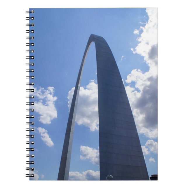 Caderno Espiral Arco do gateway (Frente)