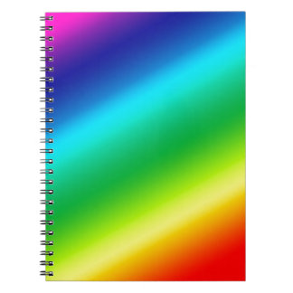 Caderno Espiral Arco-íris