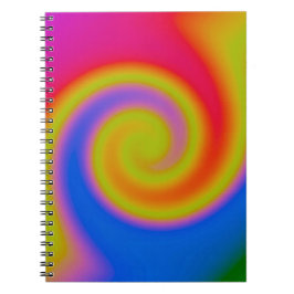 Caderno Espiral Arco-íris