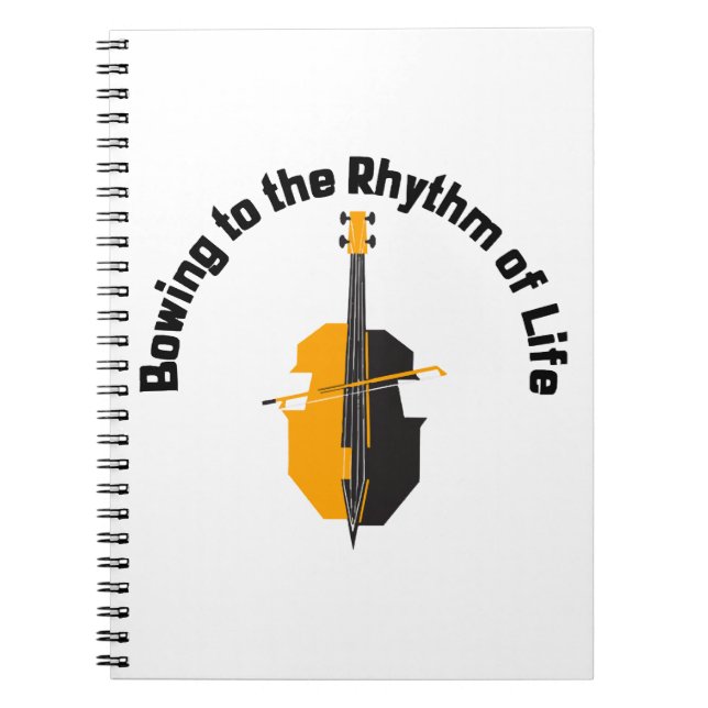 Caderno Espiral Arco para o Ritmo da Vida Celo (Frente)