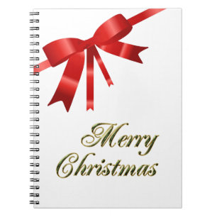 Caderno Espiral Arco Red Christmas