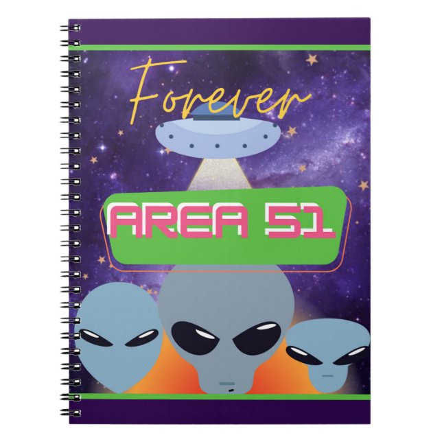 Caderno Espiral área para sempre 51 (Frente)