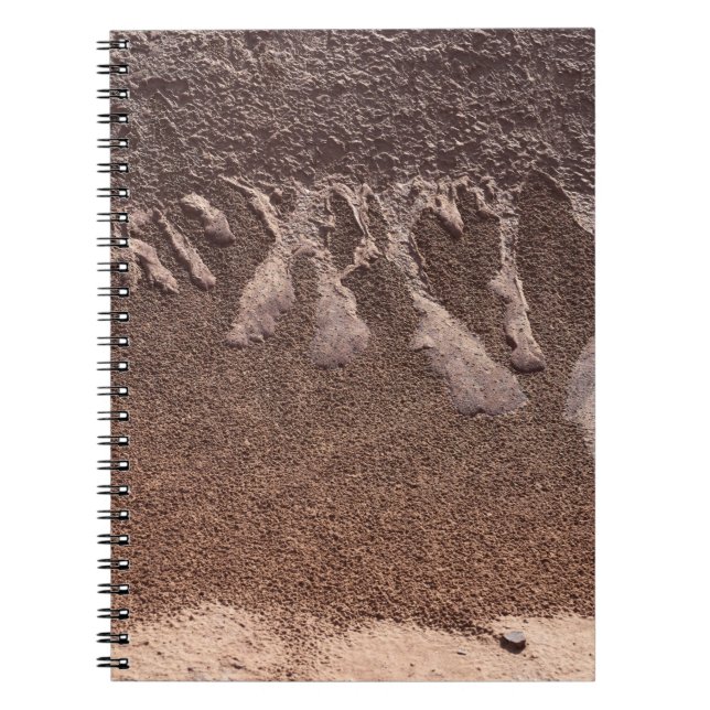 Caderno Espiral Areia castanha (Frente)