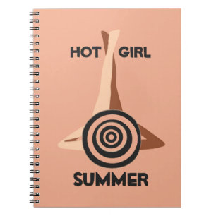 Caderno Espiral Areia De Pêssego Para Meninas Quentes