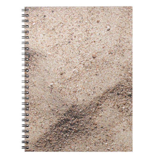 Caderno Espiral Areia de praia (Frente)
