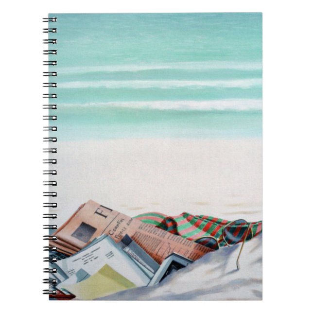 Caderno Espiral Areia de Sun e dinheiro III (Frente)