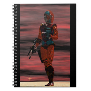 CADERNO ESPIRAL ARES CYBORG DA HIPERIÃO