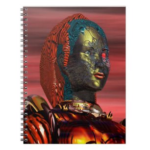 CADERNO ESPIRAL ARES CYBORG DA HIPERIÃO