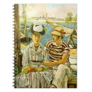 Caderno Espiral Argenteuil Edouard Manet