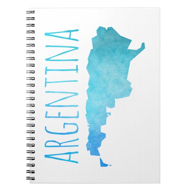 Caderno Espiral Argentina (Frente)
