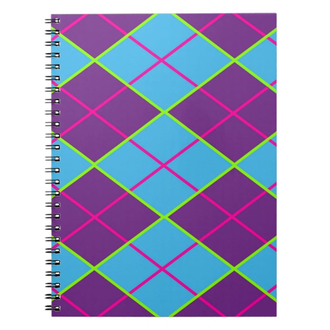 Caderno Espiral Argyle (Frente)