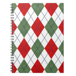 Caderno Espiral Argyle Natal